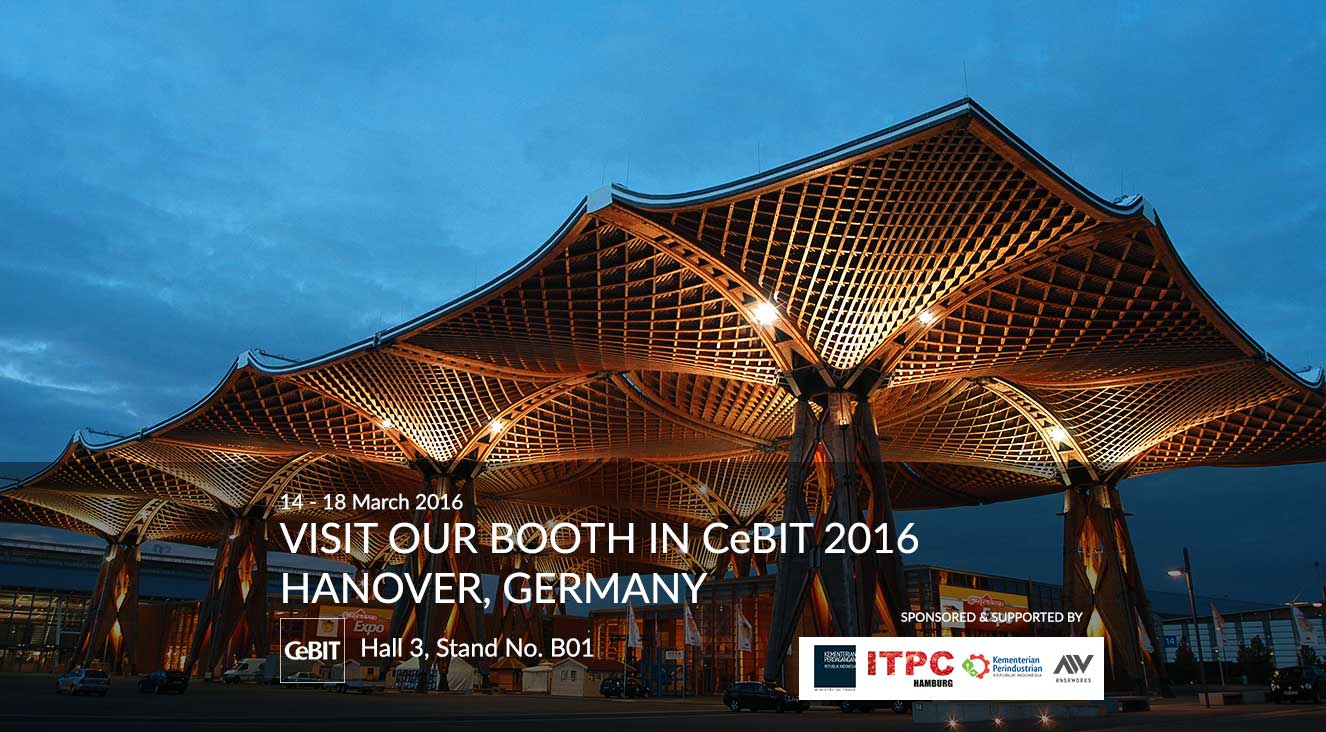 Flacom goes to CeBIT 2016, Hanover, Germany